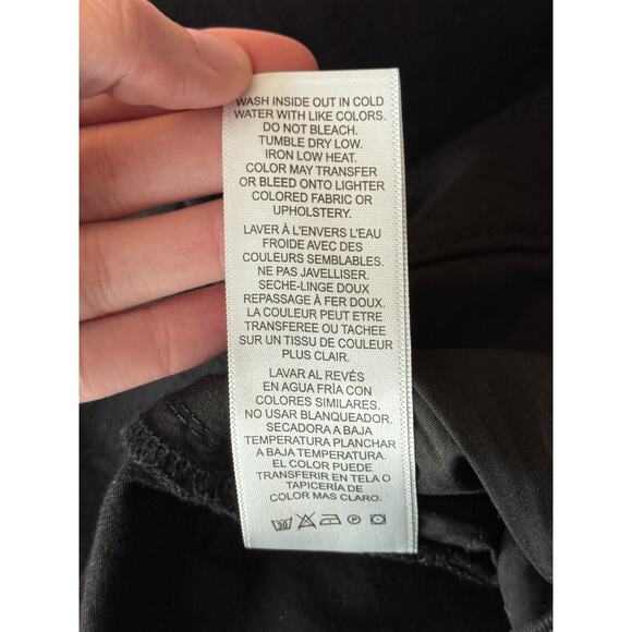 Frame jeans black Le Skinny de Jeanne crop size 25 - Picture 8 of 8